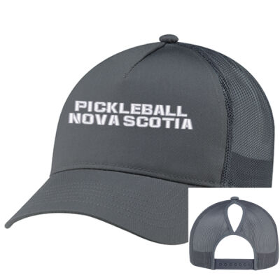 Ponytail Adult Pickleball NS Embroidered Mesh-Back Cap Thumbnail