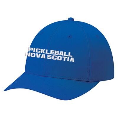 Polycotton Adult Pickleball NS Embroidered 6 Panel Contour Cap Thumbnail