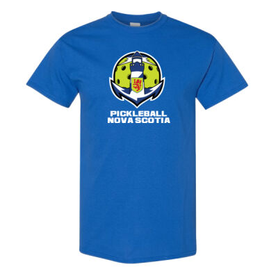 Gildan Men's Crest Printed T-Shirt Thumbnail