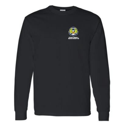 Gildan Unisex Emblem Printed Long Sleeve Thumbnail